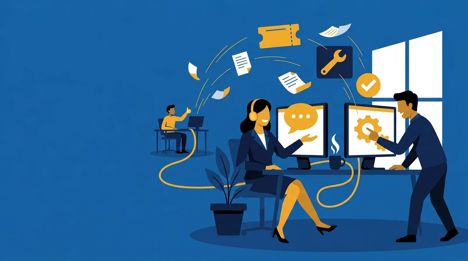Illustration: Odoo assistance