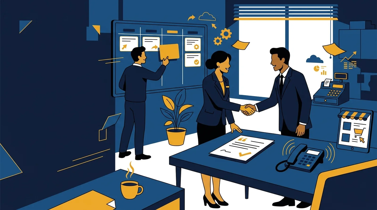 Illustration: Odoo for sales teams