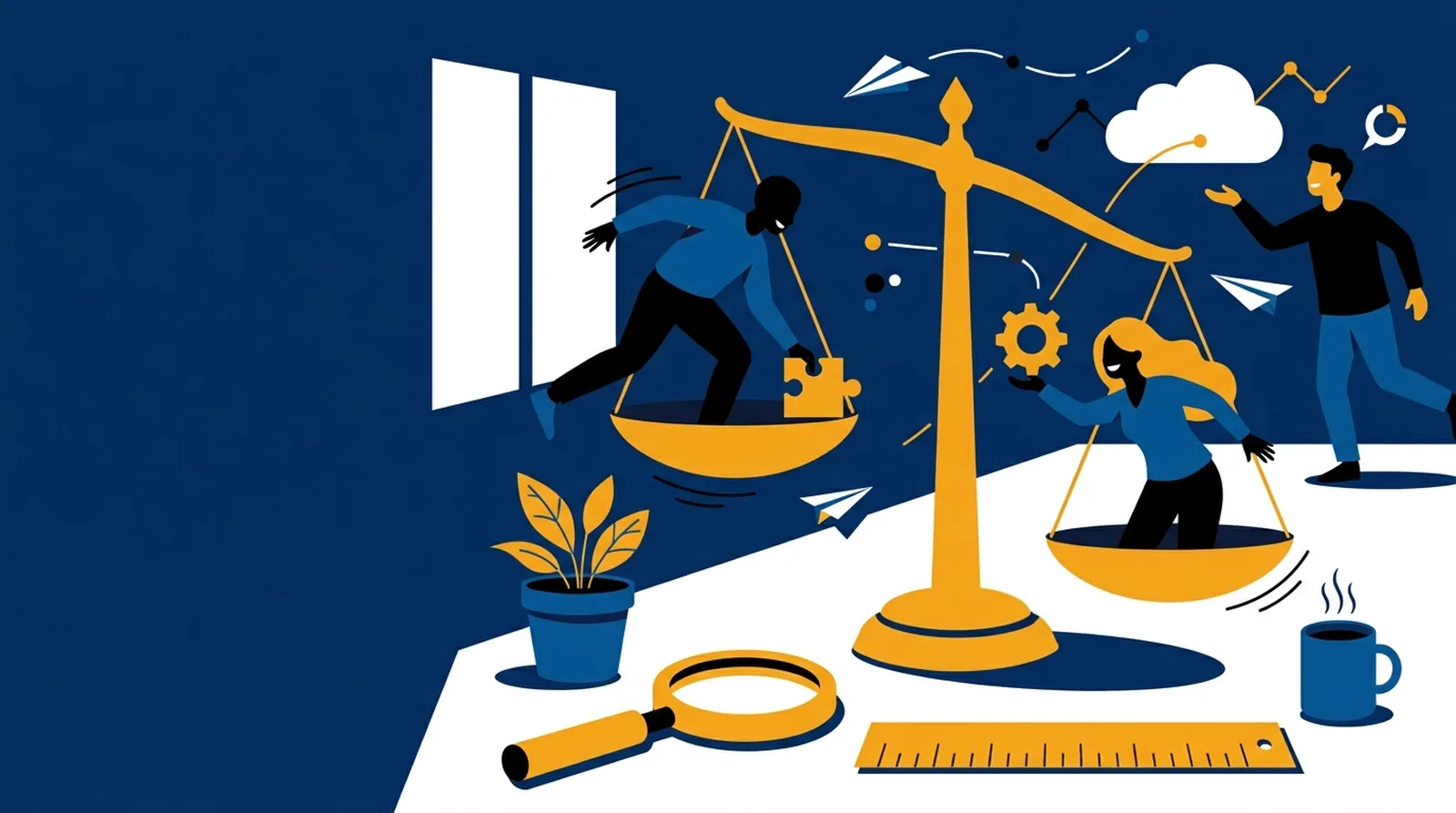 Comparatifs Illustration : comparatif ERP