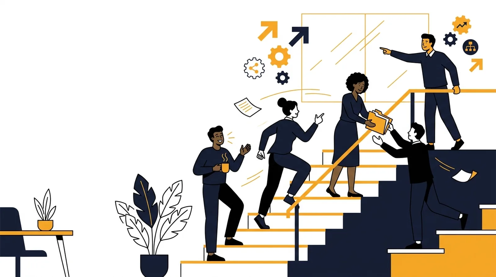 Équipe Illustration : consultants Odoo