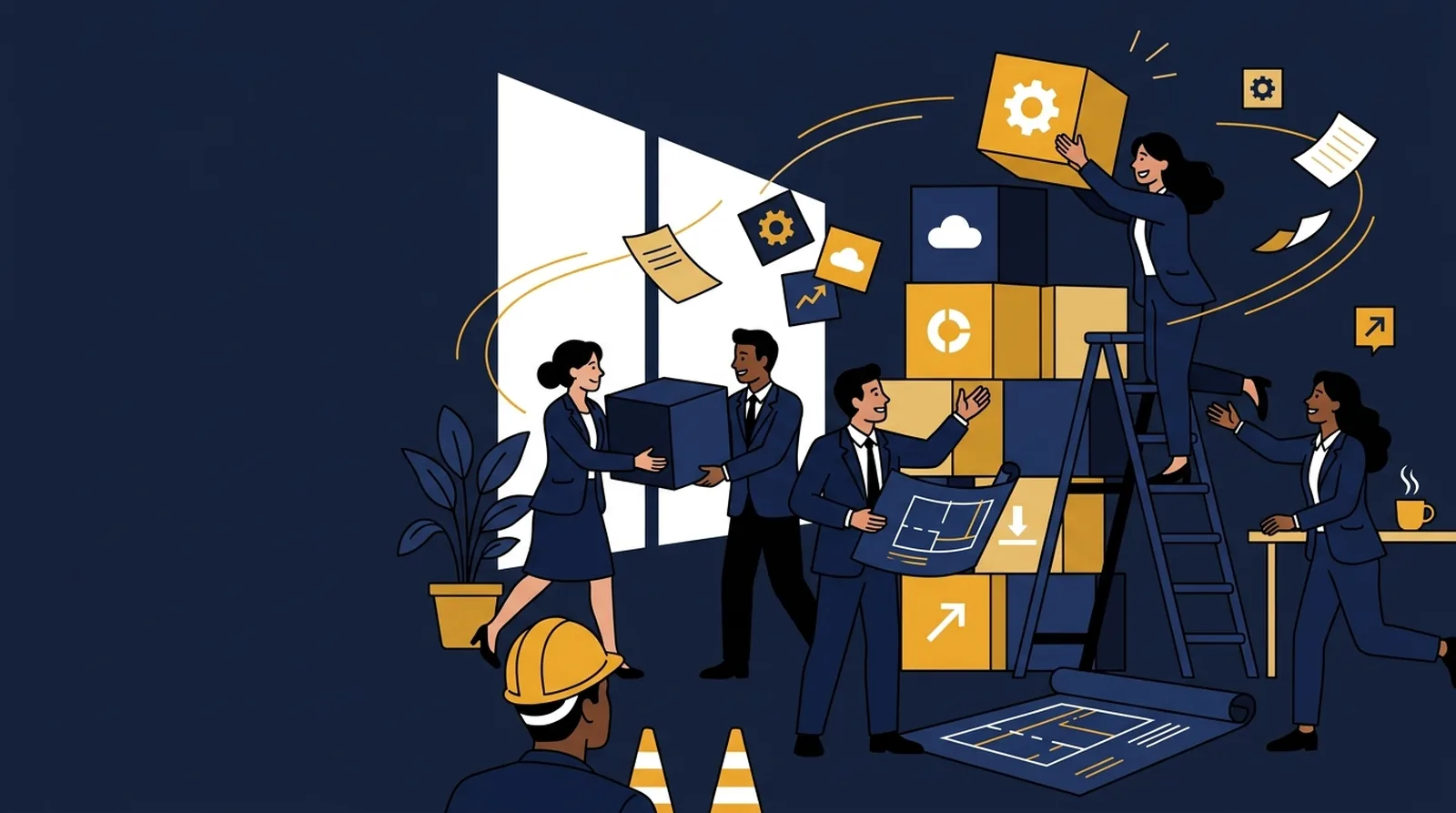 Intégration Odoo Illustration : intégrateur Odoo