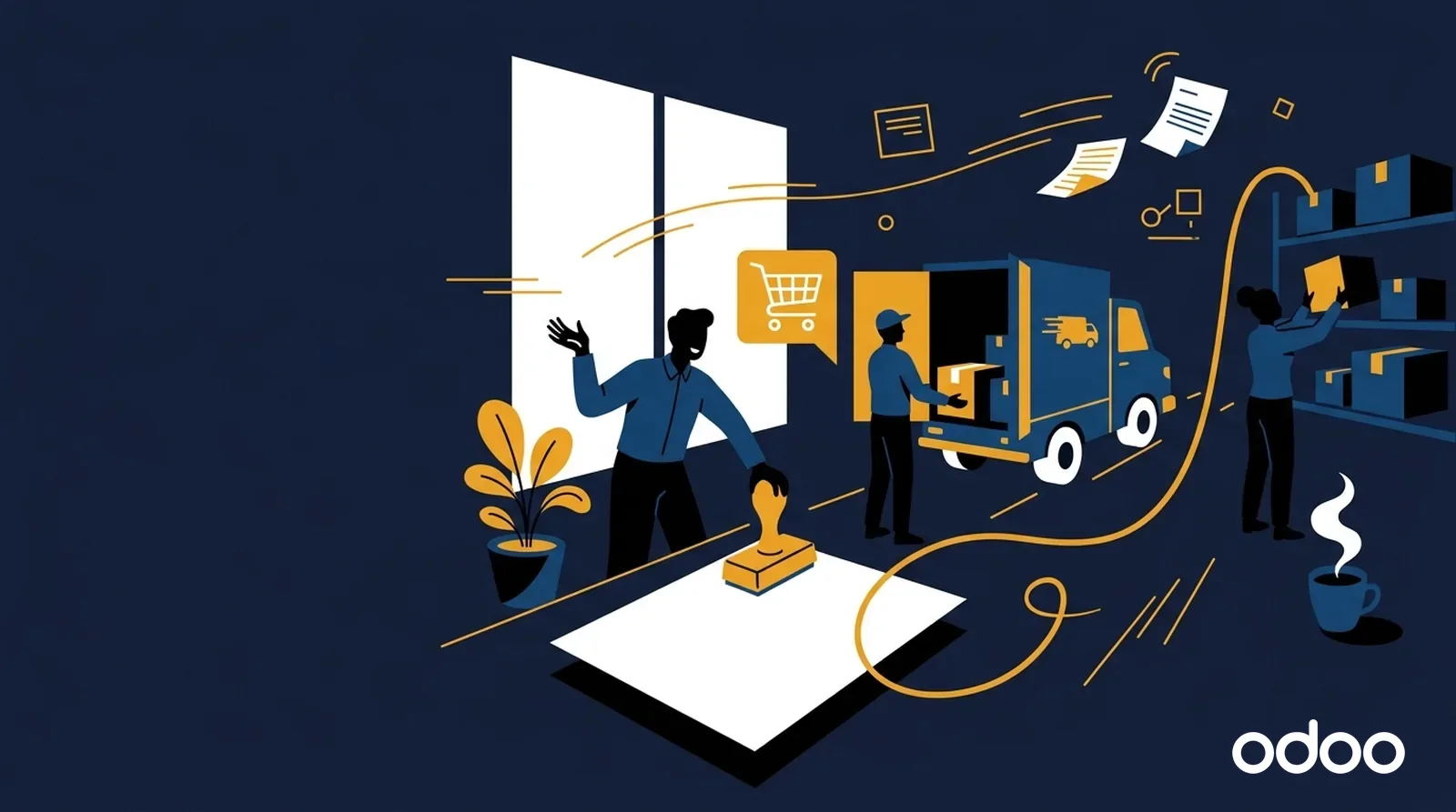 Odoo Achats Illustration : Odoo Achats