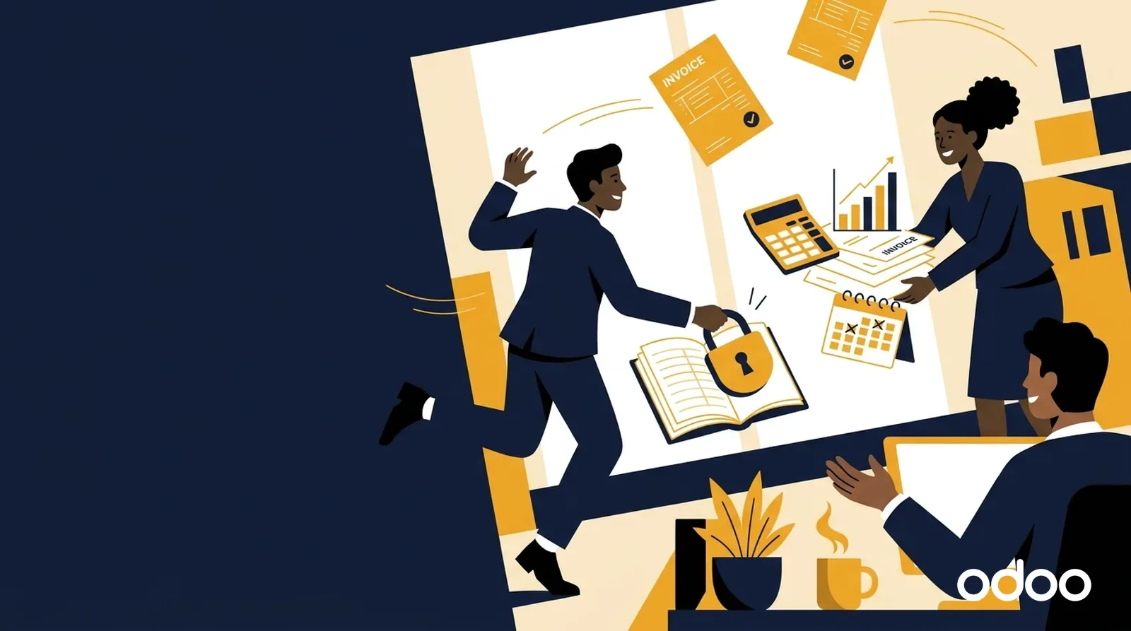 Odoo Comptabilité Illustration : Odoo Comptabilité