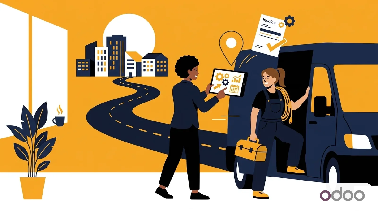 Odoo Interventions Illustration : Odoo Interventions