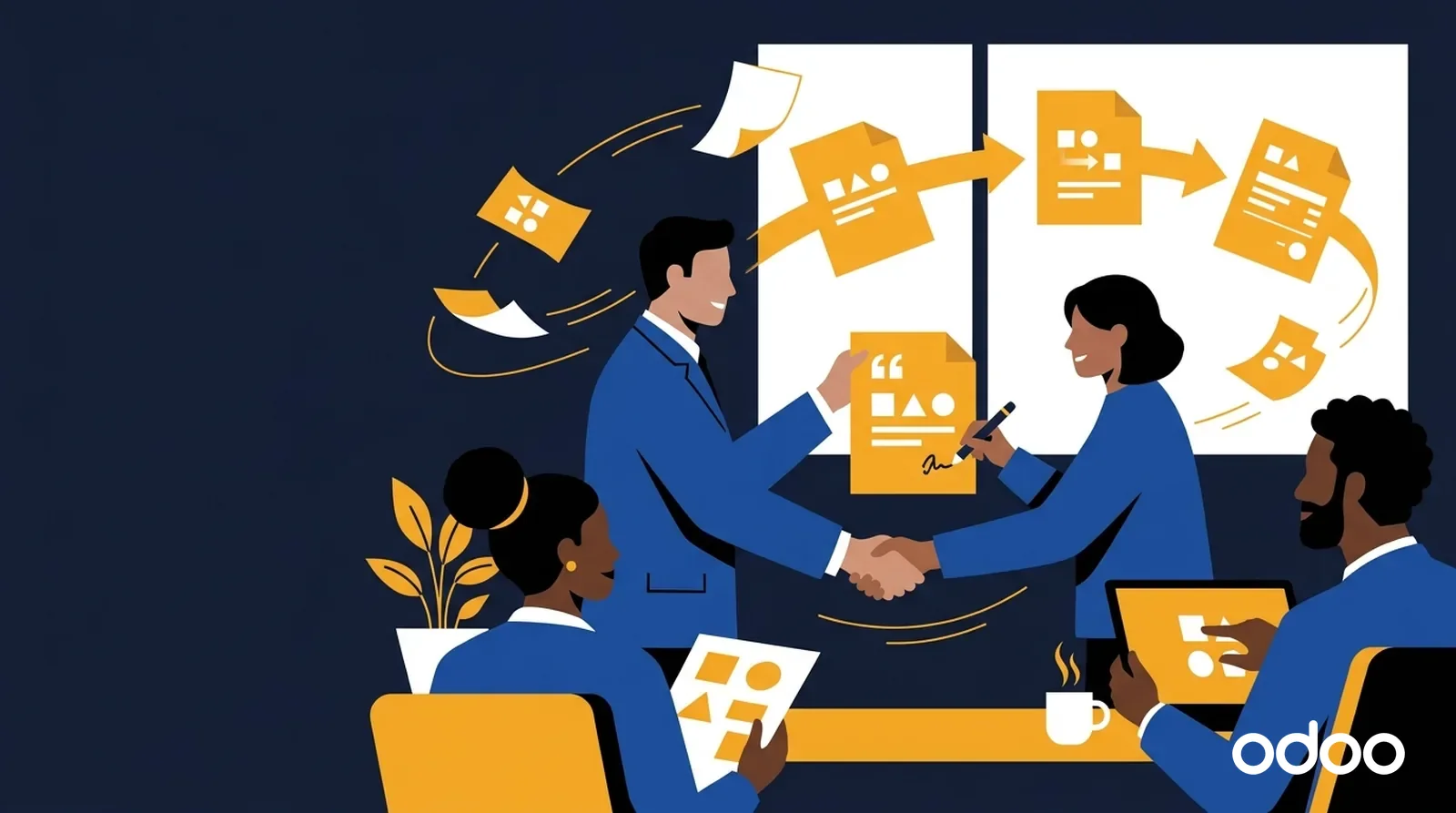 Odoo Ventes Illustration : Odoo Ventes