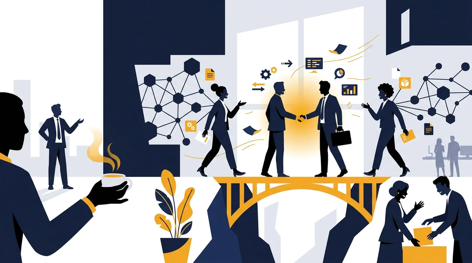 Partenaires Illustration : partenaire Odoo