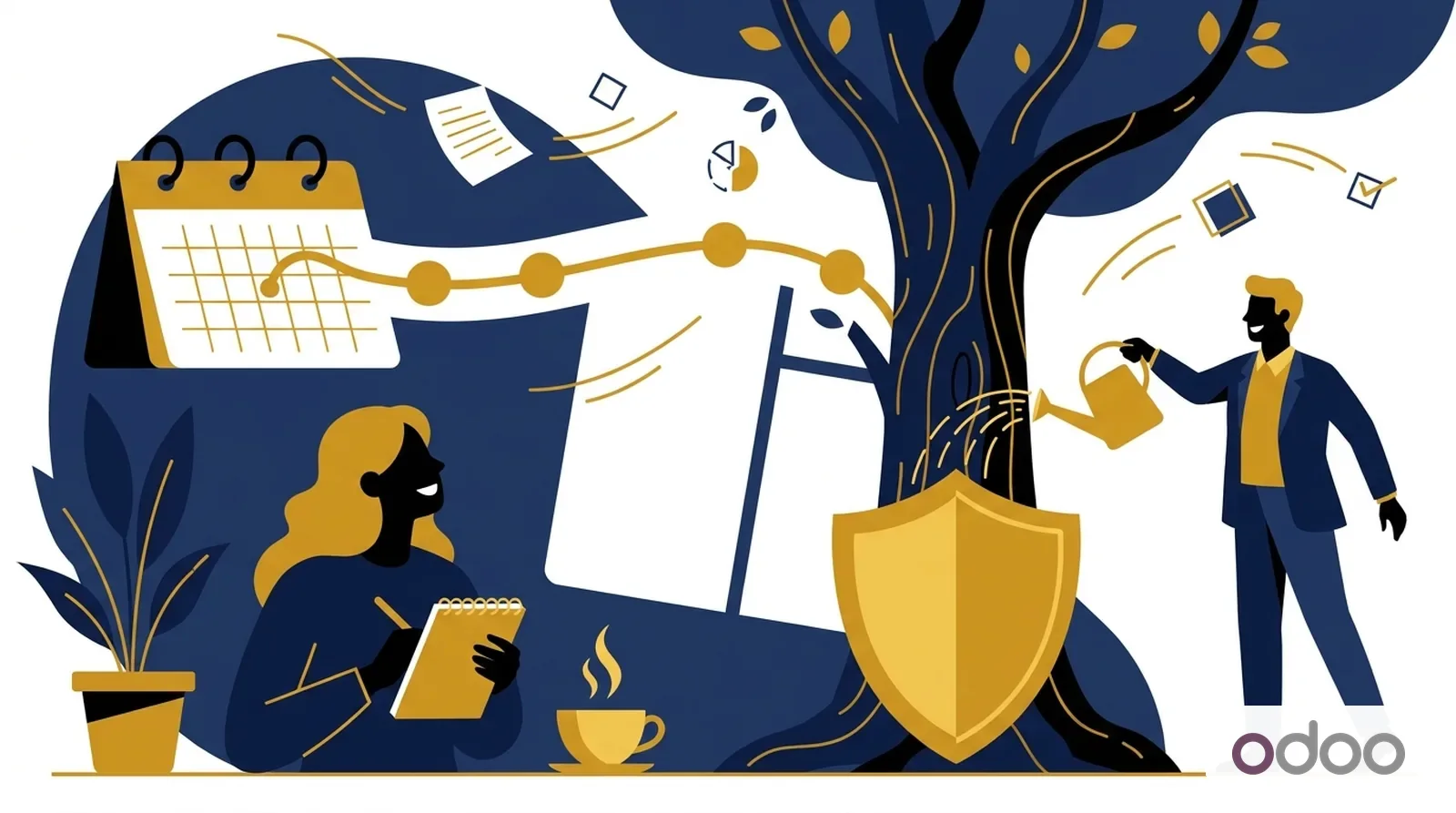 Odoo 18 Illustration : Odoo 18