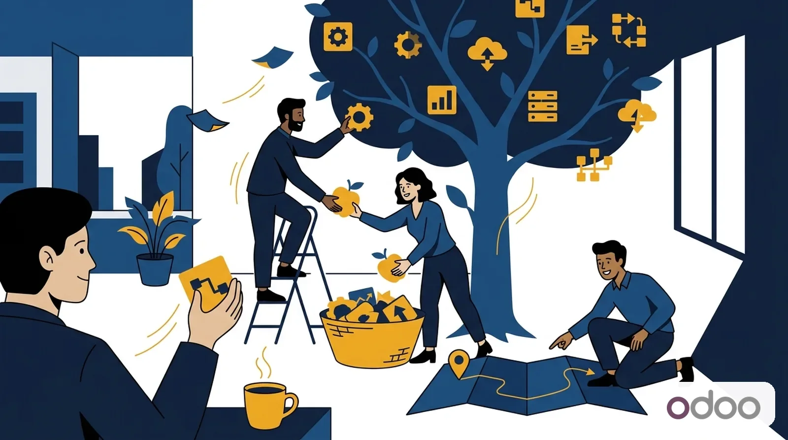 Odoo 19 Illustration : Odoo 19